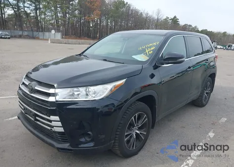 2018 Toyota Highlander Le from USA, damaged, VIN 5TDBZRFH6JS842677